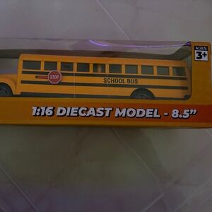 New in box 8.5” school bus